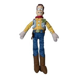 Disney Pixar Toy Story Woody Plush Doll Sheriff Cowboy Soft Figure 15 Inch
